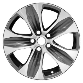 Alytw047u35 Cci For Toyota Highlander 20-21 Alloy Factory Wheel 5-spoke Machined Medium Charcoal