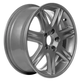 Alyvl093u10 Cci For Volvo S60 01-09 Alloy Factory Wheel 7 I-spoke Sparkle Silver Acrylic 16x6.5