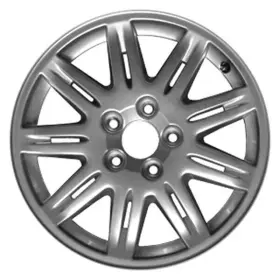 Alyvm025u20 Cci For Volvo S60 04-09 Alloy Factory Wheel 9 Double I-spoke Bright Silver Metallic