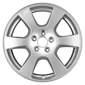 Alyvn022u20 Cci For Volvo Xc60 10-12 Alloy Factory Wheel 6 I-spoke Sparkle Silver Face 17x7.5