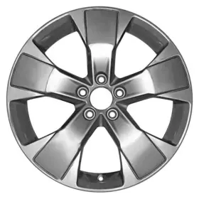 Alyvo067u20 Cci For Volvo Xc40 19 Alloy Factory Wheel 5-slot Light Silver Metallic 18x7.5