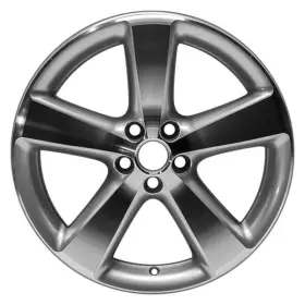 Alyvy013u10 Cci For Volkswagen Beetle 06-10 Alloy Factory Wheel 5-spoke Machined And Silver 17x7