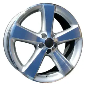 Alyvy013u10u1 Cci For Volkswagen Beetle 06-10 Alloy Factory Wheel 5-spoke Machined W Silver 17x7