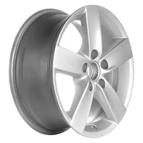 Alyvy093u20 Cci For Volkswagen Jetta 12-13 Alloy Factory Wheel 5-spoke Silver Metallic 16x6.5