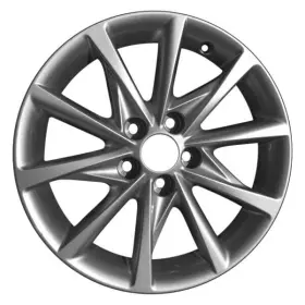 Alyvz017u77 Cci For Toyota Prius V 16 10 Alloy Factory Wheel I-spoke Light Smoked Hyper Silver