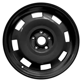 Alyvz026u45 Cci For Volkswagen Beetle 12-17 8-slot Black 17x7 Alloy Factory Wheel Remanufactured