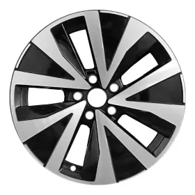 Alywb053u45 Cci For Volkswagen Taos 22 Alloy Factory Wheel 5-spoke Machined Gloss Black 18x7
