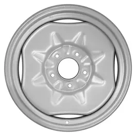 Stlfh017u20 Cci For Ford F-150 00-02 4-slot Silver 17x7.5 Steel Factory Wheel Remanufactured