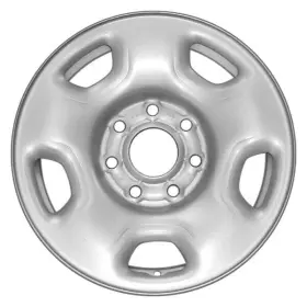 Stlfh034u20 Cci For Ford F-150 04-11 5-slot Silver 17x7.5 Steel Factory Wheel Remanufactured