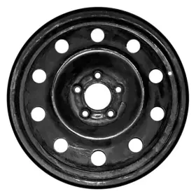 Stlfk097u45 Cci For Ford Escape 05-08 10-slot Black 17x4.5 Steel Factory Wheel Remanufactured