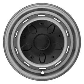 Stlfm071u45 Cci For Ford Transit-350 Hd 15-16 Steel Factory Wheel 10-slot Black 16x6.5