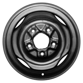 Stlgg042u45 Cci For Ford F-150 76-91 4-slot Black 15x6 Steel Factory Wheel Remanufactured