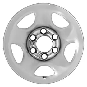 Stlgg060u20 Cci For Chevy Silverado 1500 99-06 Steel Factory Wheel 5-spoke Silver 16x6.5