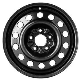 Stlgs043u45 Cci For Saturn L300 01-05 14-hole Black 15x6 Steel Factory Wheel Remanufactured