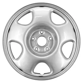 Stlhr040u20 Cci For Honda Cr-v 07-11 5-spoke Silver 17x6.5 Steel Factory Wheel Remanufactured