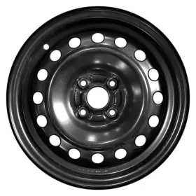 Stlht041u45 Cci For Honda Fit 15-18 16-hole Black 15x6 Steel Factory Wheel Remanufactured