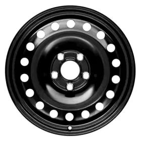 Stljf037u45n Cci For Jeep Grand Cherokee 14 18-hole Black 17x7 Steel Factory Wheel Replica