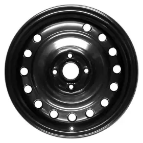 Stlkj054u45n Cci For Kia Rio 2012-2015 16-hole Black 15x5.5 Steel Factory Wheel Replica