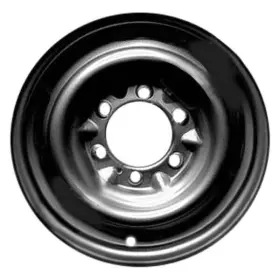 Stltp044u45 Cci For Toyota 4runner 86-95 4-slot Black 15x5 Steel Factory Wheel Remanufactured