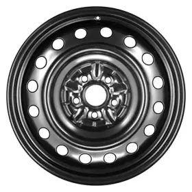 Stltu035u45 Cci For Toyota Corolla 09-13 16-hole Black 16x6.5 Steel Factory Wheel Remanufactured