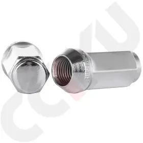 Zeg051496a Cciyu 24/32 Pcs M14x1.5 Chrome Length 1.9 Inch Lug Nut Fits Chevrolet Silverado 1500 Tahoe