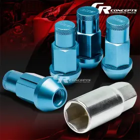 Crc-lnl125rd Charismatic Racing Concepts 20pc Race Rim Extended Anodized Wheel Lug Nut Lock Socket Red For Subaru/nissan