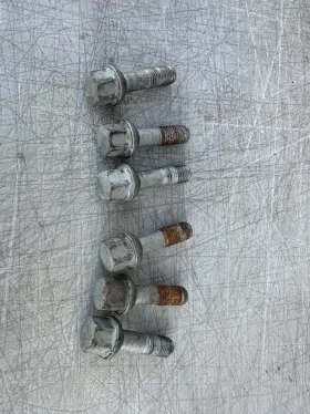 5096856aa Chrysler 2005 Crossfire Front / Rear Wheel Lug Nut Bolts Set Of 5 Oem
