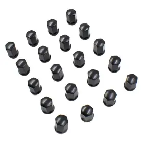 53k548blk Coyote Accessories For Chevy Express 3500 96-04 Lug Wheel Installation Kit Black Cone Seat