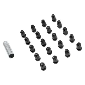 63k548sblk Coyote Accessories For Chevy C3500hd 91-97 Lug Wheel Installation Kit Black Cone Seat Spline 6