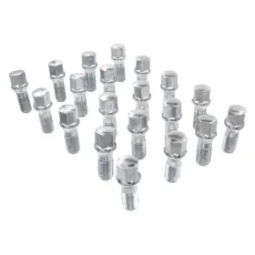 86k549-28 Coyote Accessories For Jeep Cherokee 14-18 Chrome Cone Seat Bolt Lug Wheel Installation Kit