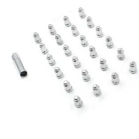 64k645 Coyote - Archived Wheel Accessories Parts Set Of 24 Chrome 12x1 5