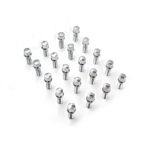 84k557-24 Coyote Premium Wheel Accessories Install Kit - Acorn Seat Bolt 17mm M14 1.25 X 24mm 5 Lug Lugs Only
