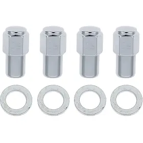 A-09004-4 Cragar Md90044 Set Of 4 7/16 Inch Lug Nuts And Washers For 5x4 S/s Wheels