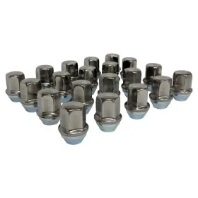 6509422k Crown Automotive Jeep Replacement 20-piece Stainless Lug Nut Kit For 18 Jl 20 Jt 11 Wk2 Wl Models