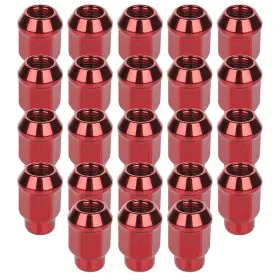 2ftft-20 Csdex 12283267 23pcs Red Thread Size 1/2ftft-20 Wheel Lug Nuts For Jeep Commander 2006-2010
