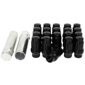 12391951 Csdex 24pcs 2keys 12x1.5 Closed End Acorn Spline Lug Nuts For Toyota 4runner And Tacoma