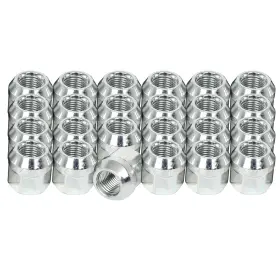12391960 Csdex 24pcs 1/2 Inch -20 Open End Bulge Acorn Wheel Lug Nuts 0.83 Height For Ford Mustang