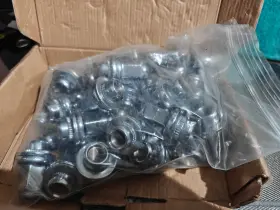 T5454l Ctm 40x Chrome Mag 14x1.5 Lug Nut Range Rover Lr2/3/4 Discovery Defender Stock Wheel