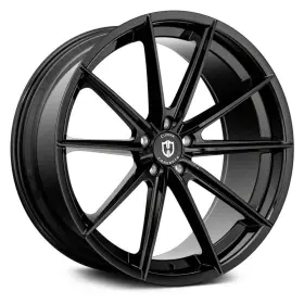 Cff46-20901203572b Curva Cff46 Wheels 20x9 35 5x120.65 72.56 Black Rims Set Of 4