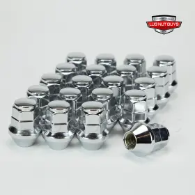 98-0014 Cwa 20 Chrome Lug Nuts 14x1.5 Dual Hex 21/22mm Fits Charger Challenger 300c Magnum