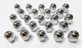 A-1012-c Dales Mfg 1928 1929 1930 1931 Model A Chrome Lug Nut Set 23 Pc Coupe Sedan Roadster Pickup