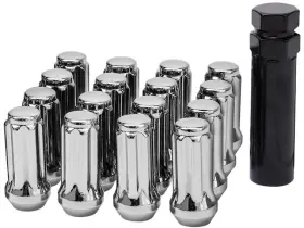 25rdvn Detroit Axle 17 Piece Wheel Lug Nut Kit Fits Gmc Sierra 2500 1999-2004