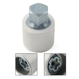 Dictorcoltd 550732247421 1 Pcs Car New Locking Wheel Nut Key Bolt Letter E For Audi
