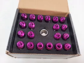 Ln-ztl-9032-15-pp Dna Ln-ztl-9032-15-bl 21 Pcs Lug Nuts M12 X 1.5 25mm Od/75mm Open End Style