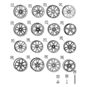 6rn58vxwaa Dodge Oe For Challenger 2019-2023 Wheel