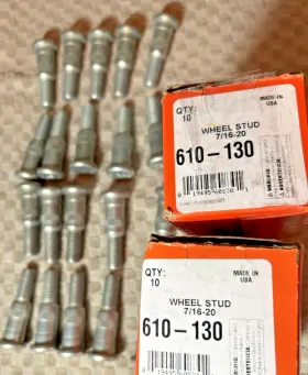 Dorman 019495608301 2 Boxes 20 610-130 Wheel Stud 7/16 Inch -20