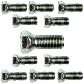 610-019 Dorman Wheel Bolt Lug 9/16-18 3/4 Inch Hex 1 Length 10 Pack