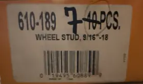 610-189 Dorman 7x Nos Wheel Lug Studs