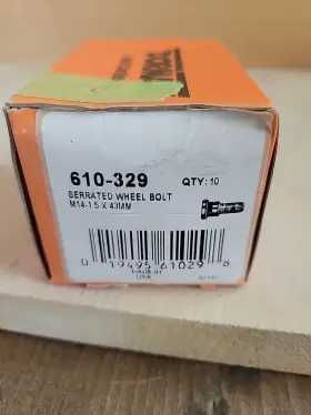 610-329-5 Dorman 610-329 Wheel Lugs Studs Complete Box Of 10 Lug Stud