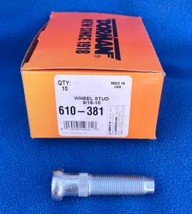 610-381 Dorman Box Of 10 Wheel Nut Bolt - Model Dodge Ram New In Package